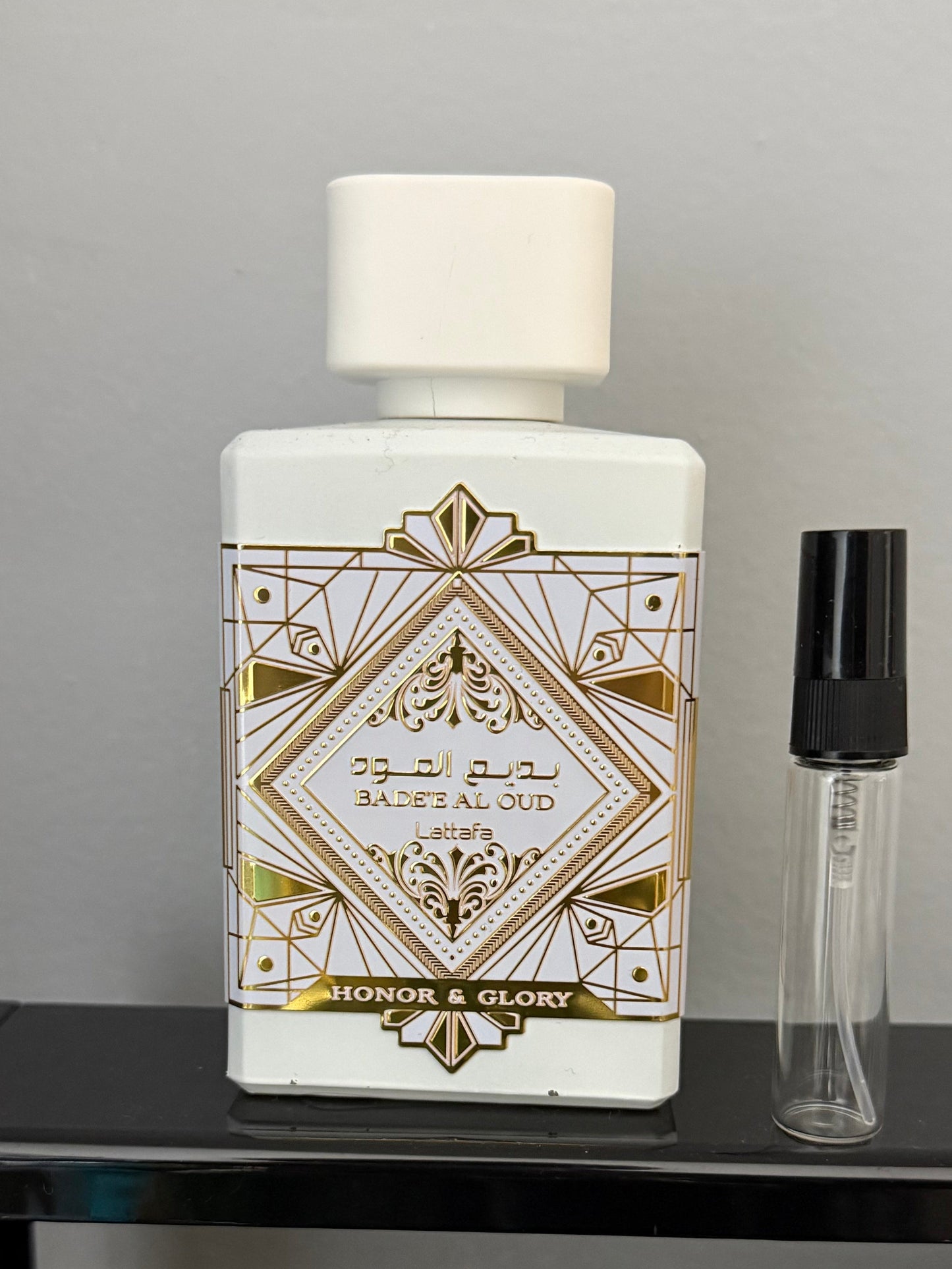 Lattafa Bade'e Al Oud Honor and Glory Sample