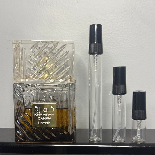 Lattafa Khamrah Qahwa Sample