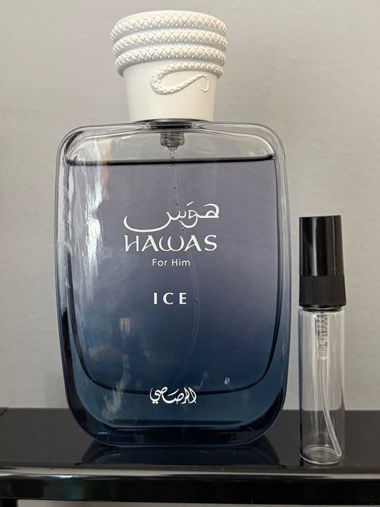 Rasasi Hawas Ice Sample