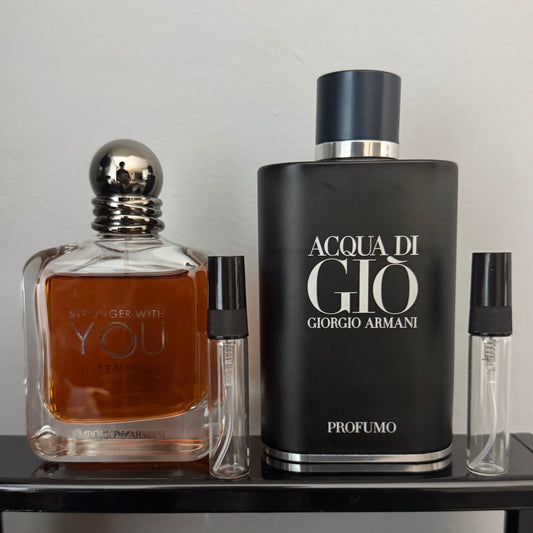 Sample Bundles- Armani Edition